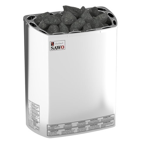 Печь электрическая 2,3 кВт со встроенным пультом SAWO MINI X MX-23NB-P-F Печи для бани и сауны
