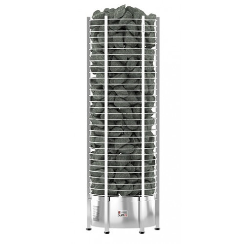 Печь электрическая 3,5 кВт со встроенным блоком мощности SAWO TOWER TH3-35Ni2-P Печи для бани и сауны